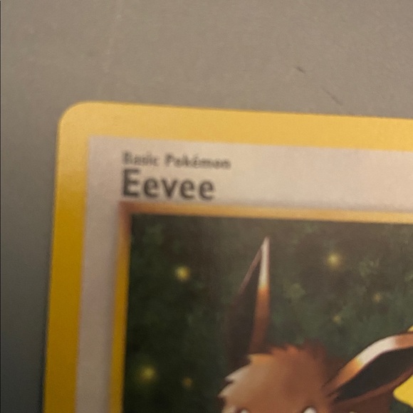 Eevee 55/82 1st Edition Team Rocket Non-Holo Pokemon Card